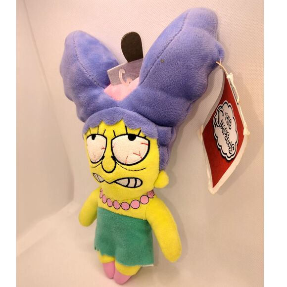 Vintage The Simpsons Treehouse of Horror Zombie Marge 8" Phunny Plush Kidrobot - Picture 6 of 7